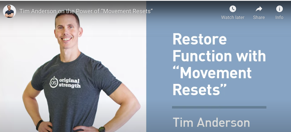 Mike Matthews of Legion - The Power of Movement RESETs with Tim ...